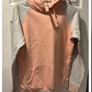 Pink and Gray Hoodie